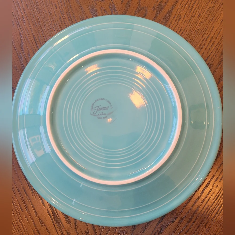 Homer Laughlin Fiesta Blue Dinner Plate